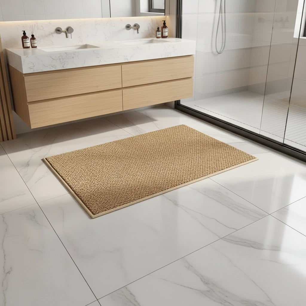 Indoor Doormat with Non-Slip Backing and Absorbent Loop Pile for Entryway - Image 4