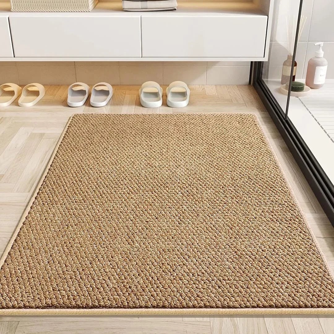Indoor Doormat with Non-Slip Backing and Absorbent Loop Pile for Entryway - Image 7
