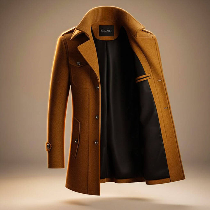 Men's Virgin Wool Coat