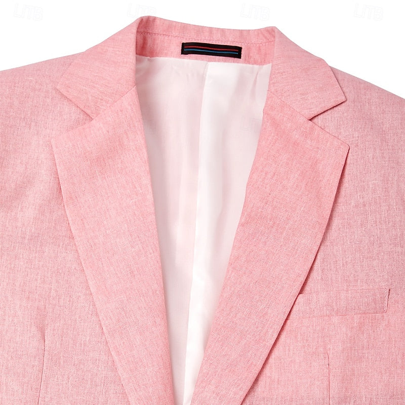 Blazer entallado de hombre de corte holgado