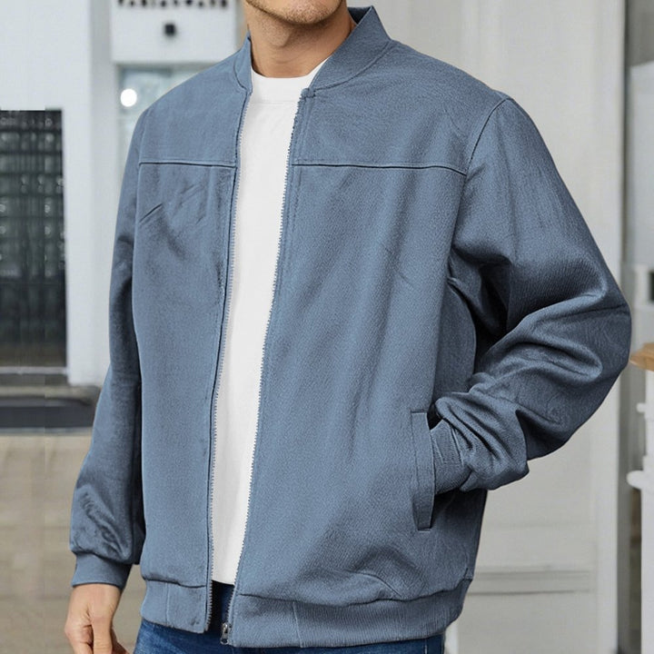 Matteo | Men's Premium Suede Bomber Jacket