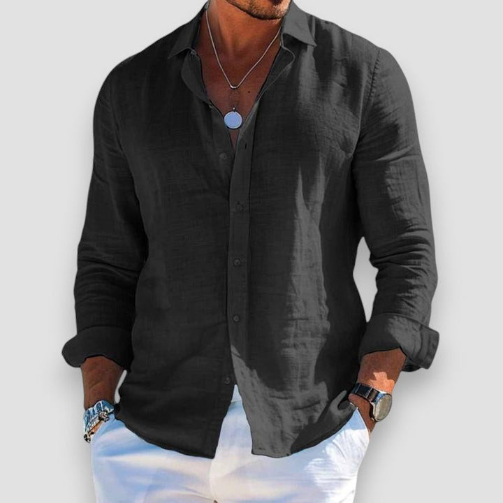 Men's Casual Shirt with Collar