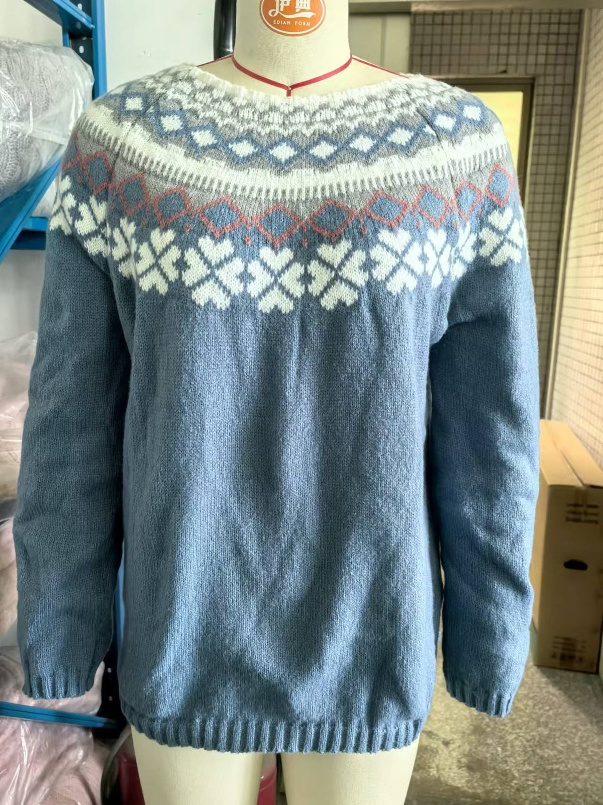 Women's Christmas Reindeer Jumper