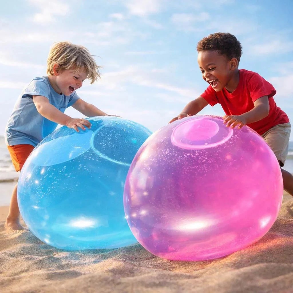Kids' Bubble Ball Toy Giant Inflatable with Self-Sealing Valve for Outdoor Play - Image 1