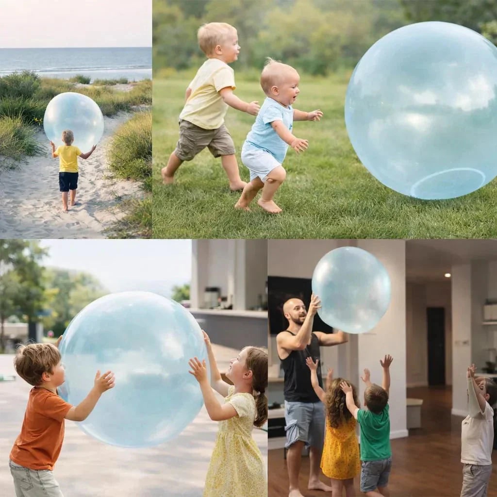 Kids' Bubble Ball Toy Giant Inflatable with Self-Sealing Valve for Outdoor Play - Image 4