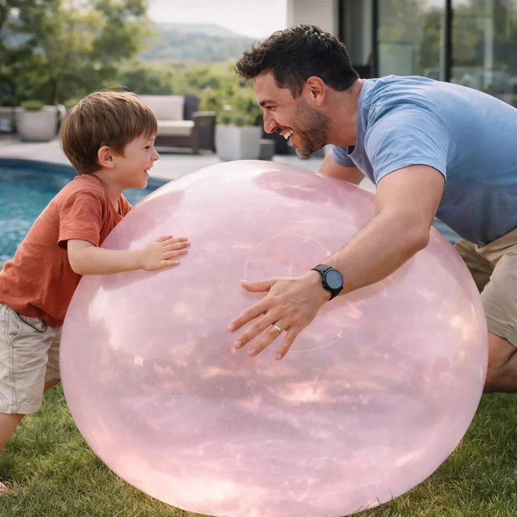 Kids' Bubble Ball Toy Giant Inflatable with Self-Sealing Valve for Outdoor Play - Image 5