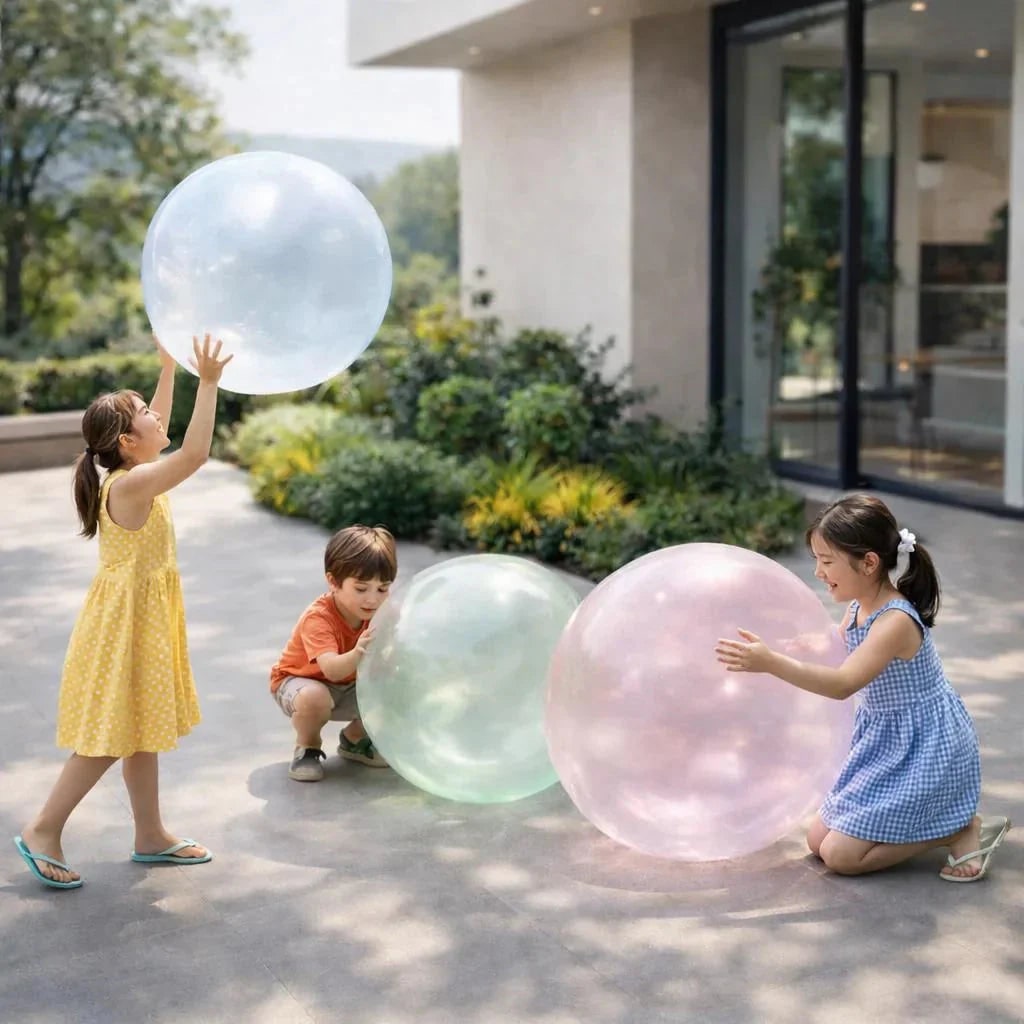 Kids' Bubble Ball Toy Giant Inflatable with Self-Sealing Valve for Outdoor Play - Image 6