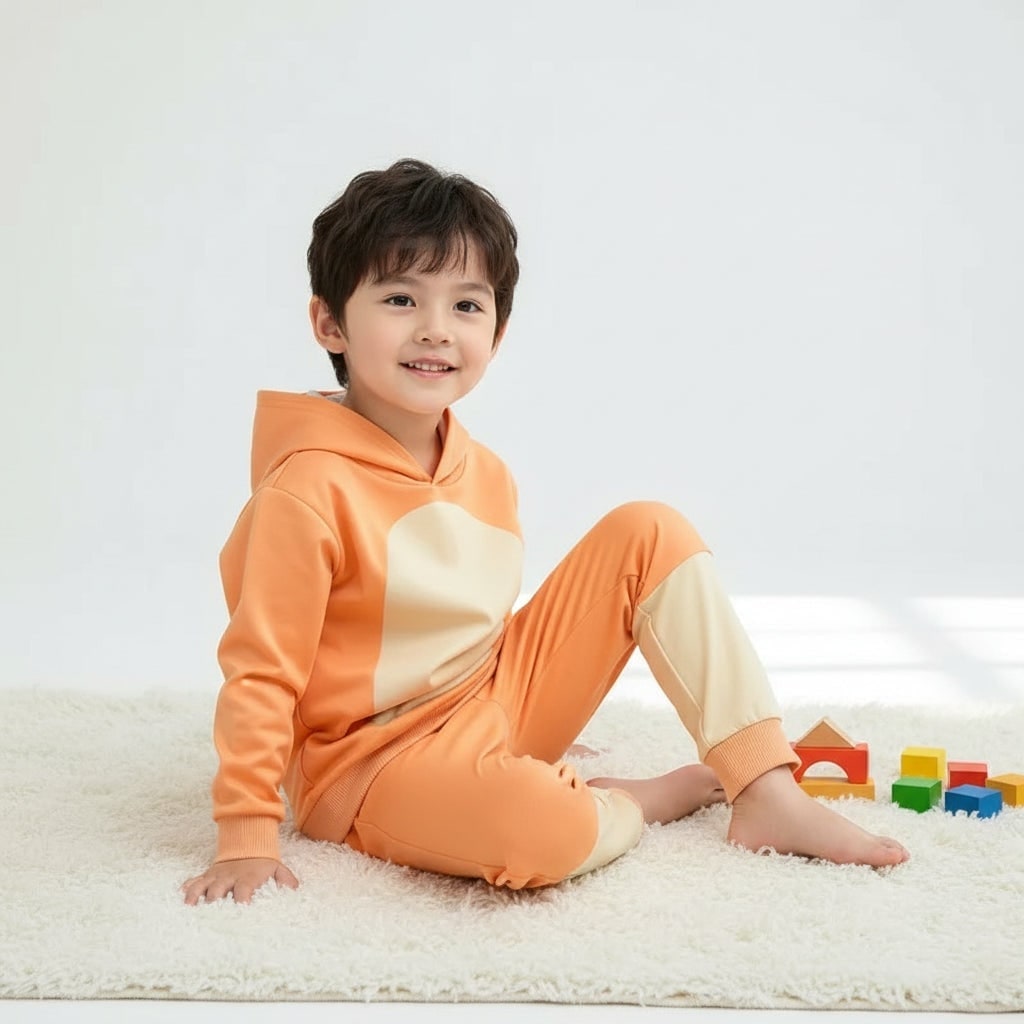 Kids' Character Costume Set with Hoodie Sweatpants and Mask - Image 7