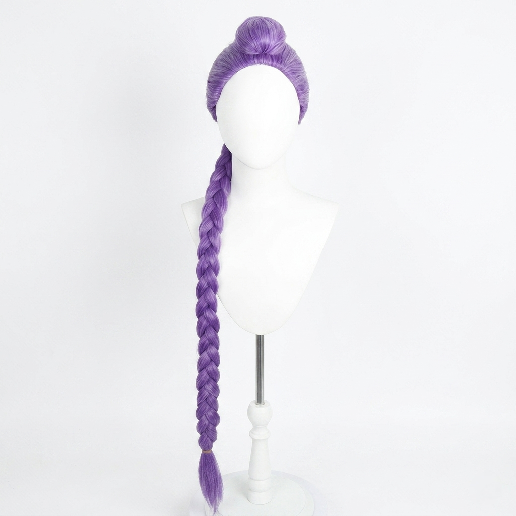 Kids' Cosplay Wig with Synthetic Hair for Halloween Costume and Character Dress Up - Image 1