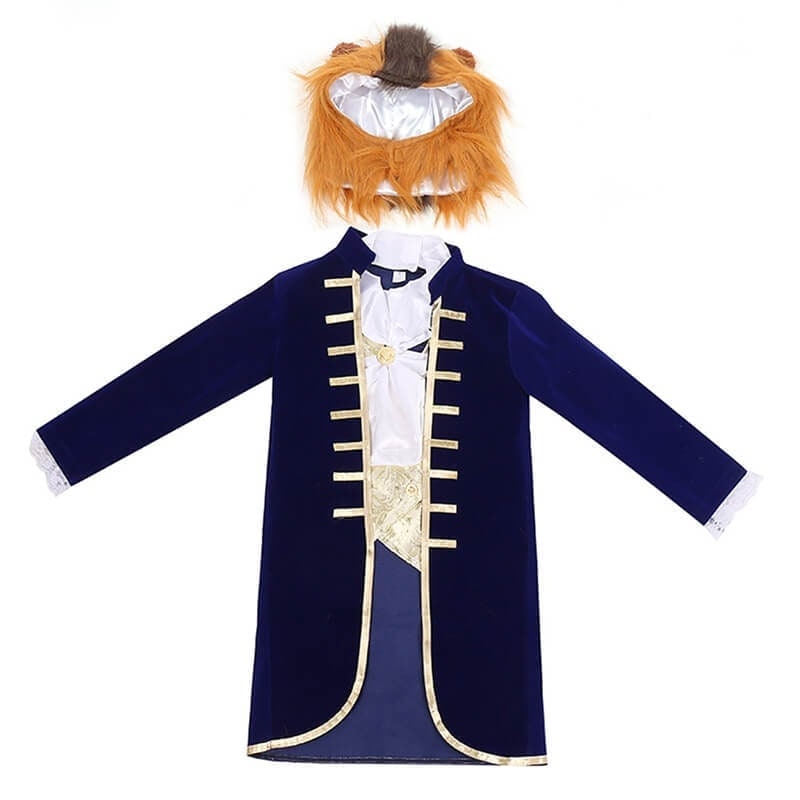 Kids' Plush Werewolf Costume with Hood Long Sleeves Pants - Image 8