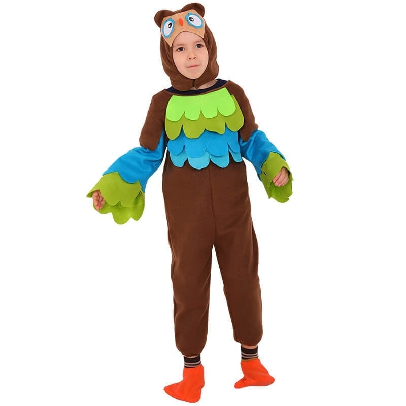 Kids' Plush Werewolf Costume with Hood Long Sleeves Pants - Image 9