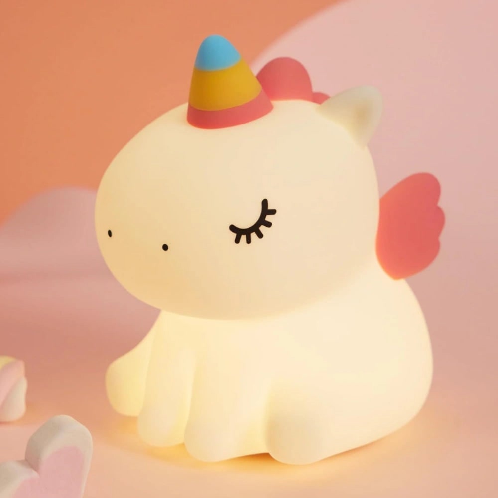 Kids' Rechargeable Silicone Night Light with Touch Activated Control and Warm LED Glow - Image 11