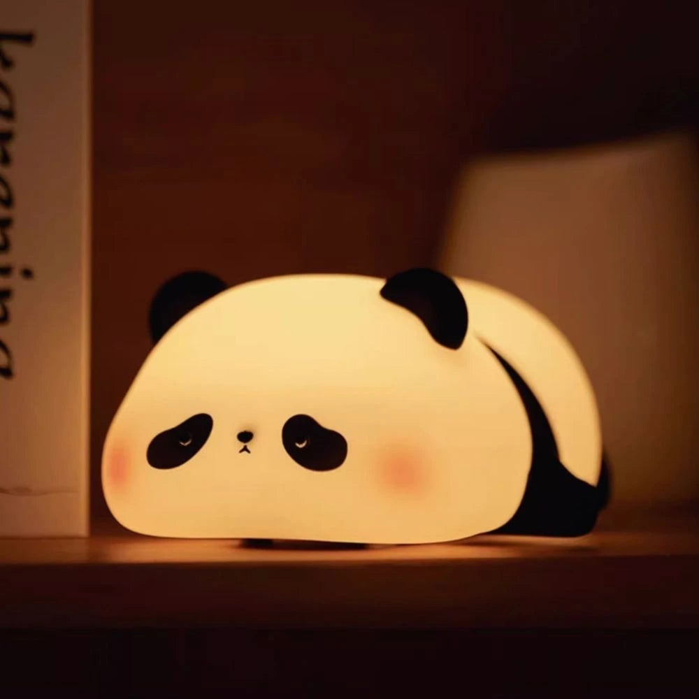 Kids' Rechargeable Silicone Night Light with Touch Activated Control and Warm LED Glow - Image 4