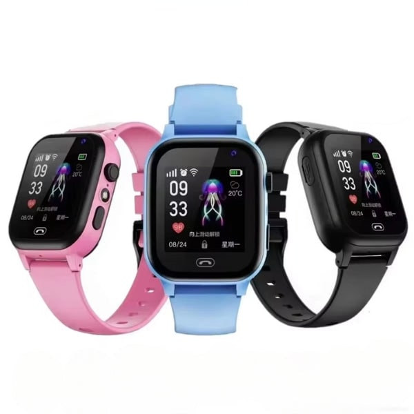 Kids' Smart Watch with Video Calling and GPS Locator Touchscreen Built-In Camera Rugged Design - Image 4