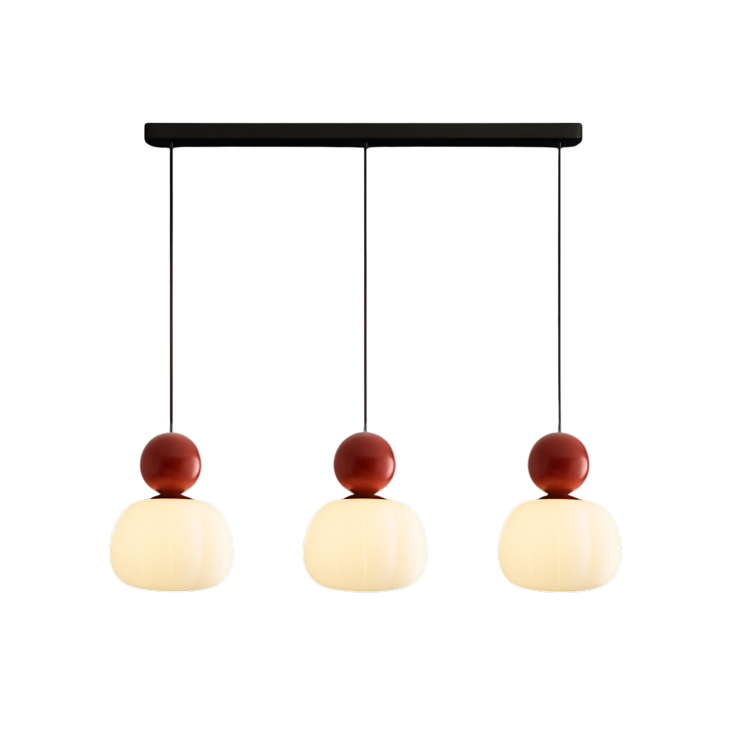 Kitchen Pendant Light Fixtures with Translucent Shade and Spherical Accent Modern Design - Image 11