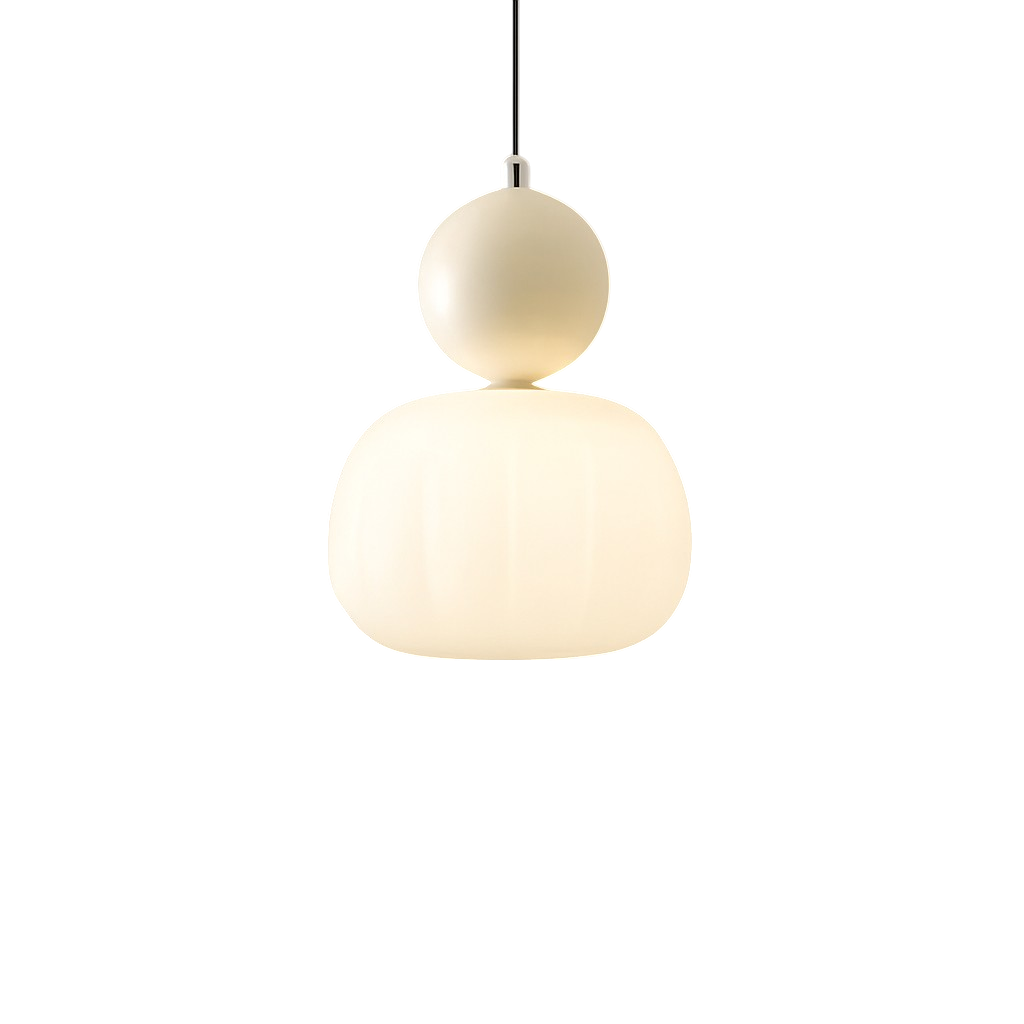 Kitchen Pendant Light Fixtures with Translucent Shade and Spherical Accent Modern Design - Image 9