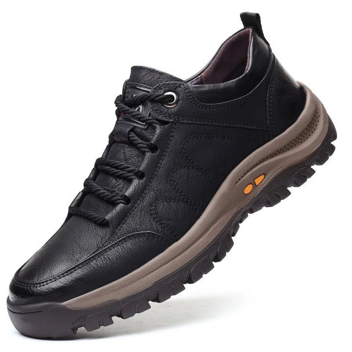 Men's Waterproof Leather Walking Shoes