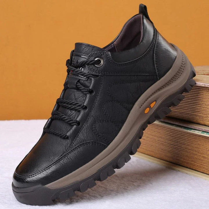 Men's Waterproof Leather Walking Shoes