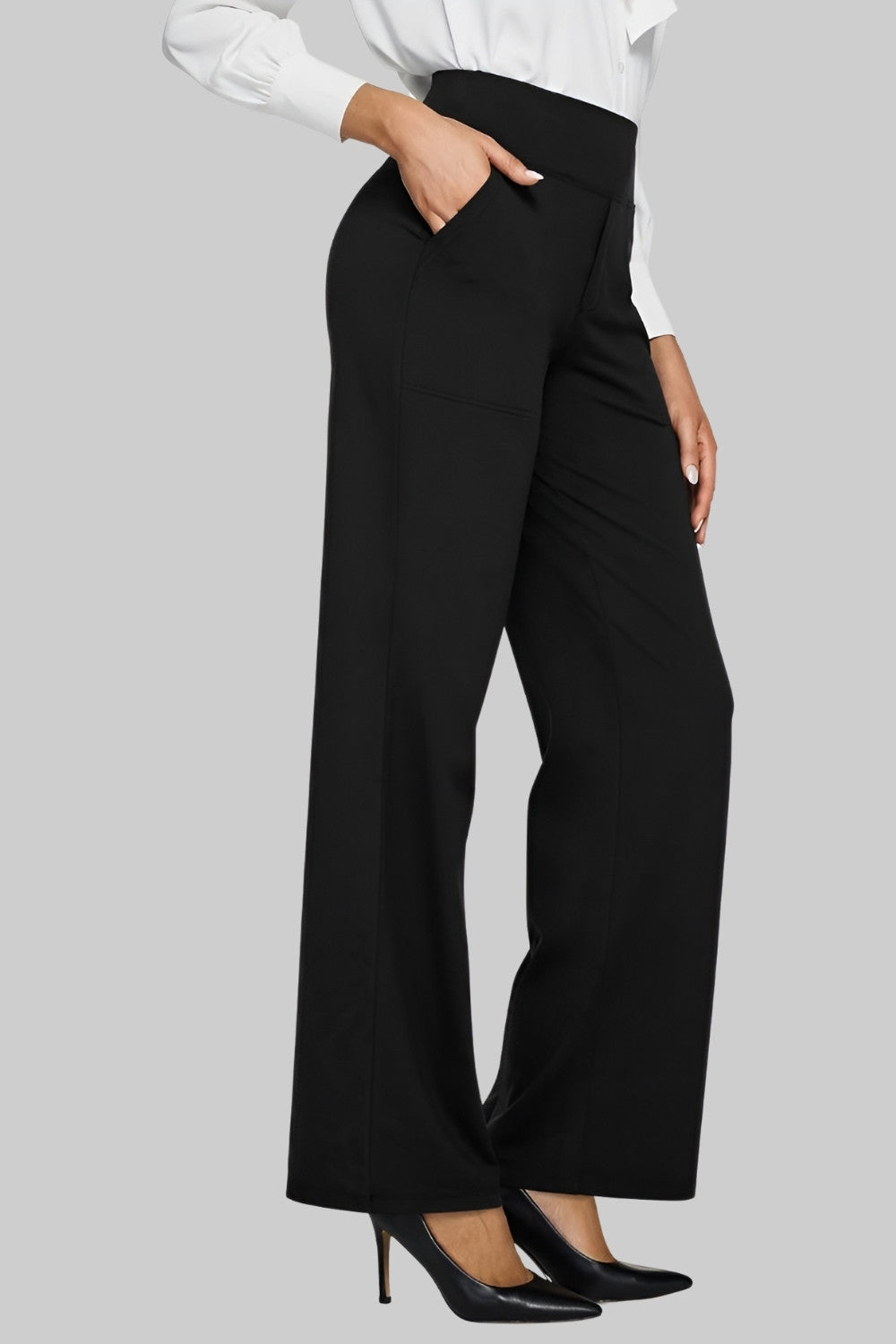 Amelia | Elegant Soft Jersey Trousers