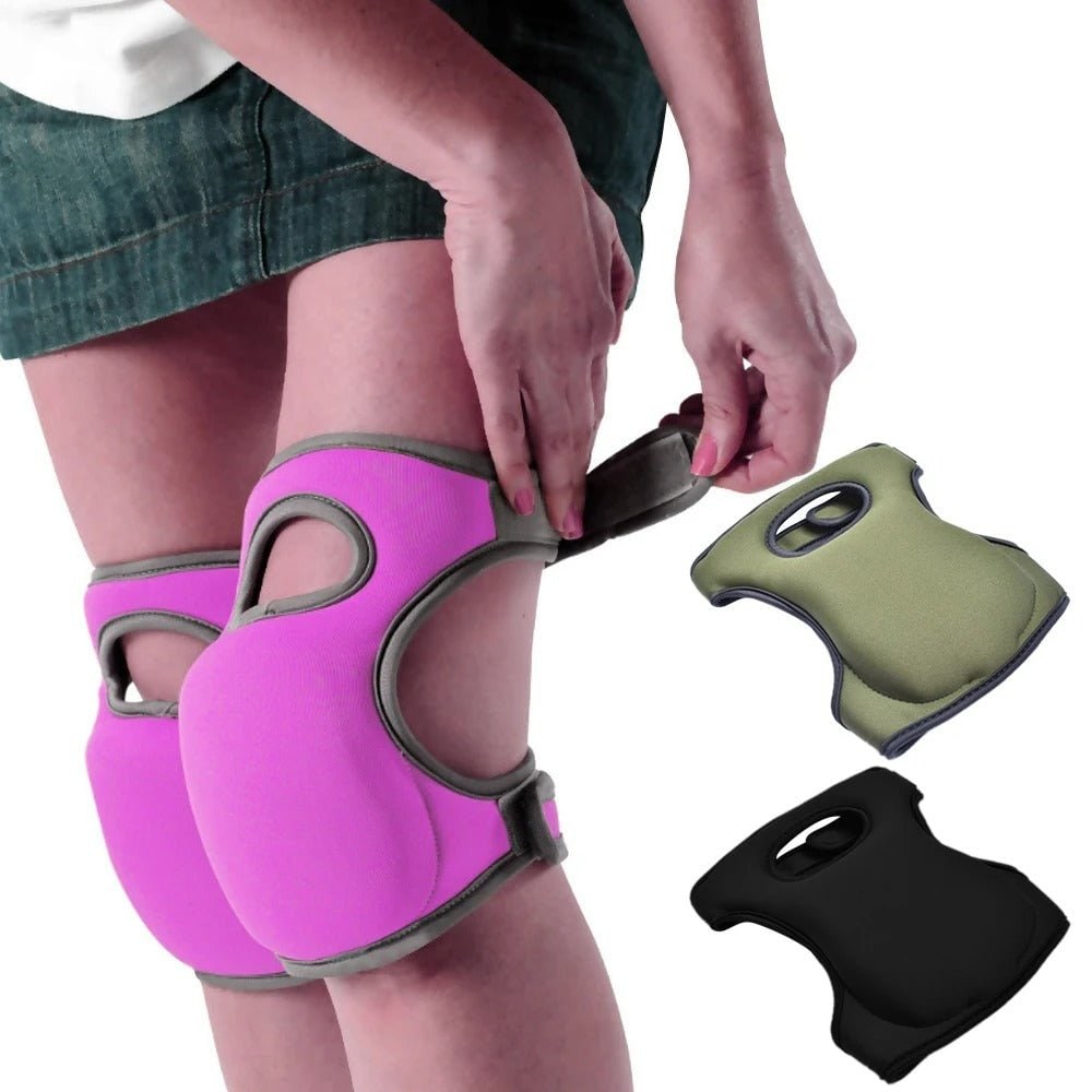 Kneeling Pads for Work with Foam Cushioning and Adjustable Straps for Gardening - Image 1