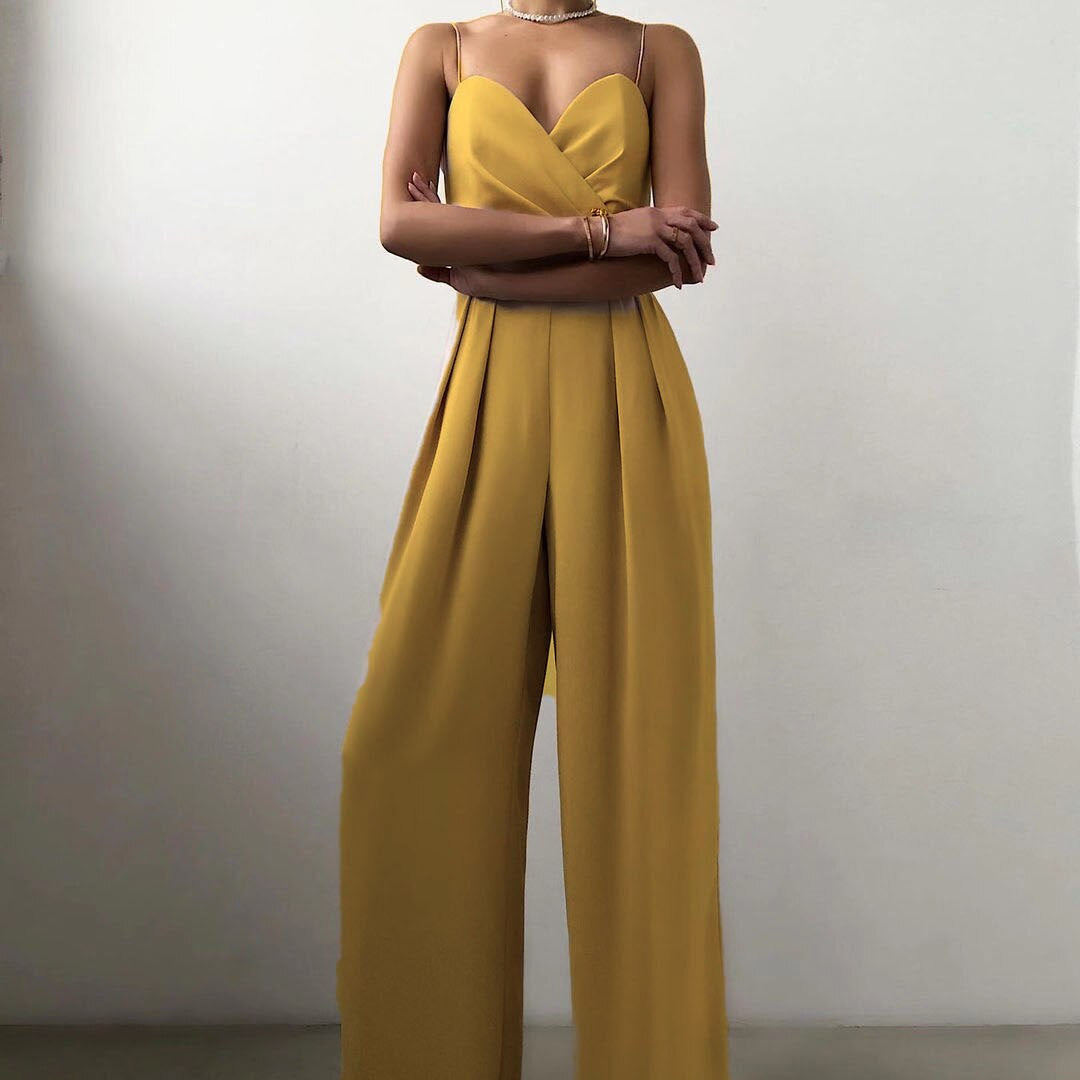 Monika | Women's Jumpsuit with Straps