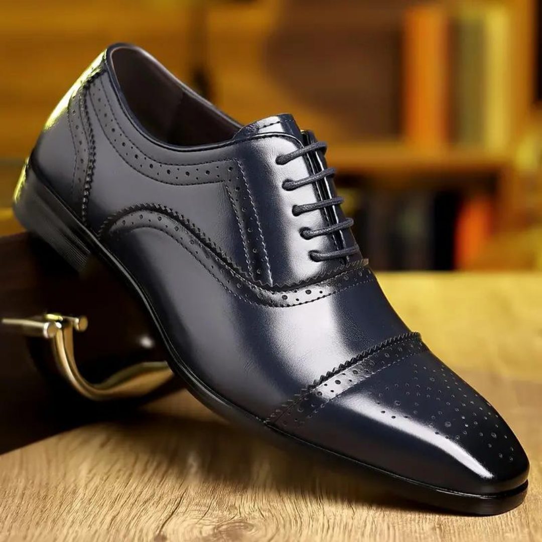Men's Colour Block Oxford Shoes