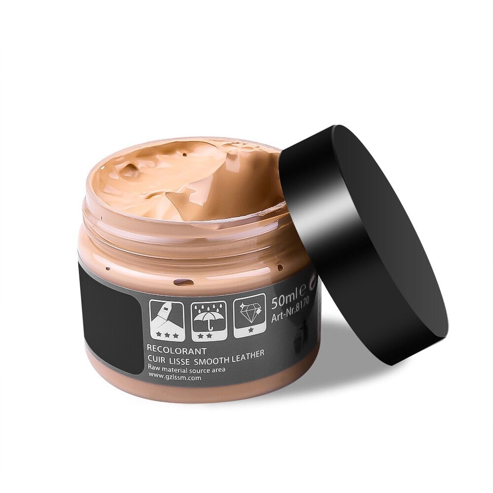 Leather Repair Cream for Scratches Scuffs and Couch Restoration with Recoloring Balm - Image 8