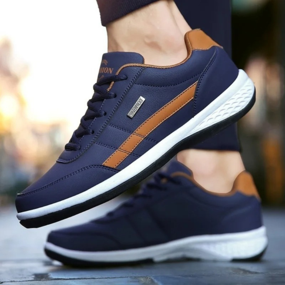 Sneakers da uomo in pelle