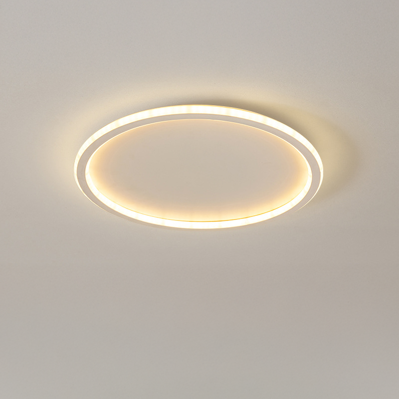 LED Ceiling Light Fixture with Circular Ring Design Flush Mount Modern Dimmable - Image 9