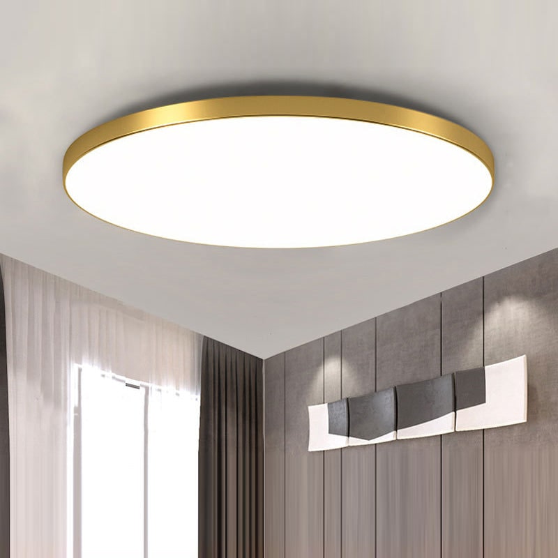 LED Ceiling Light Fixture with Modern Flush Mount Low Profile Round Design for Bedroom Hallway - Image 11