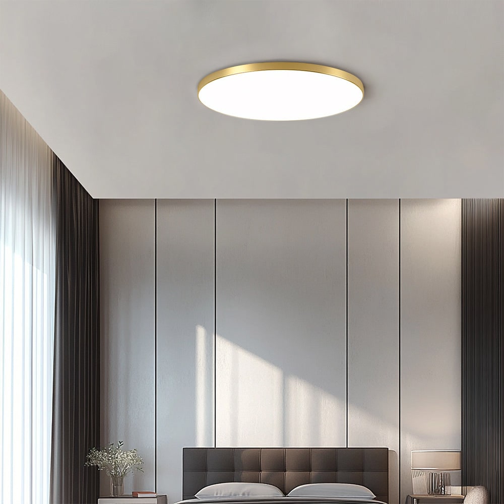 LED Ceiling Light Fixture with Modern Flush Mount Low Profile Round Design for Bedroom Hallway - Image 17
