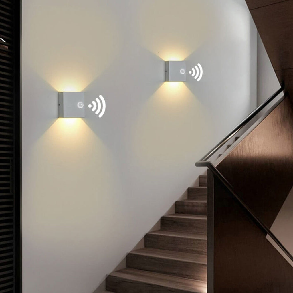 LED Wall Light with Up and Down Illumination and Optional Motion Sensor - Image 2