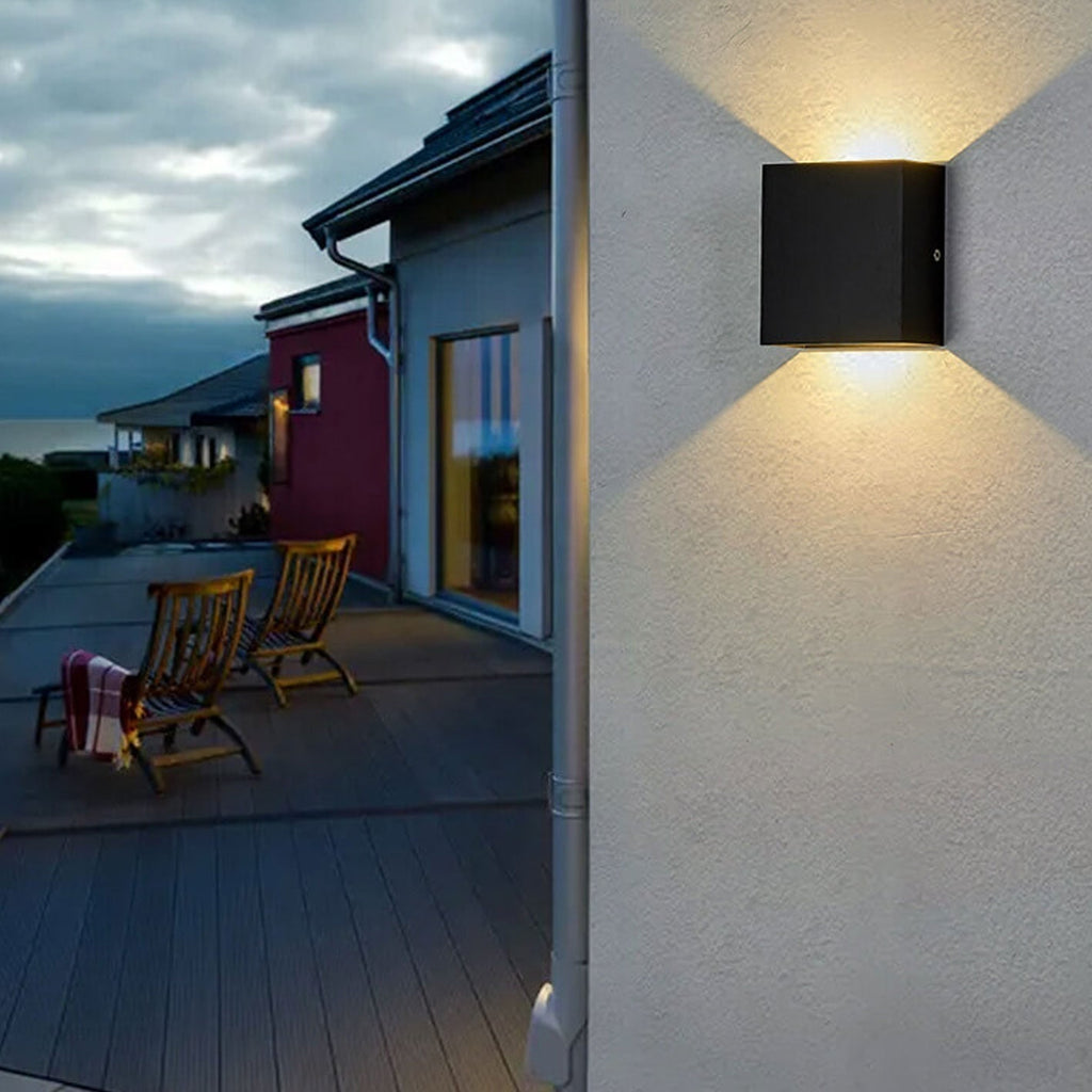 LED Wall Light with Up and Down Illumination and Optional Motion Sensor - Image 9