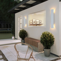 LED Wall Sconce with Modern Linear Design and Up Down Glow for Outdoor Lighting - Image 1