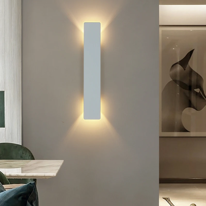 LED Wall Sconce with Modern Linear Design and Up Down Glow for Outdoor Lighting - Image 5