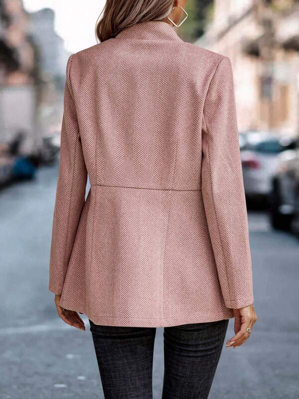 Women's Herringbone Blazer