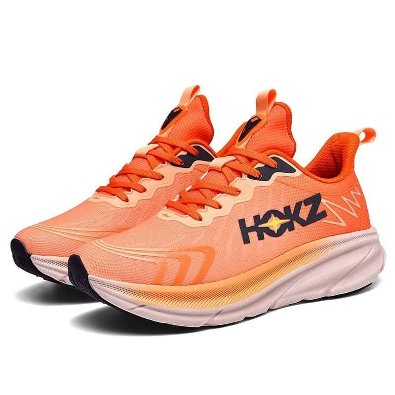 Lightweight Cushioned Running Shoes with Breathable Mesh and Textured Rubber Outsole - Image 12
