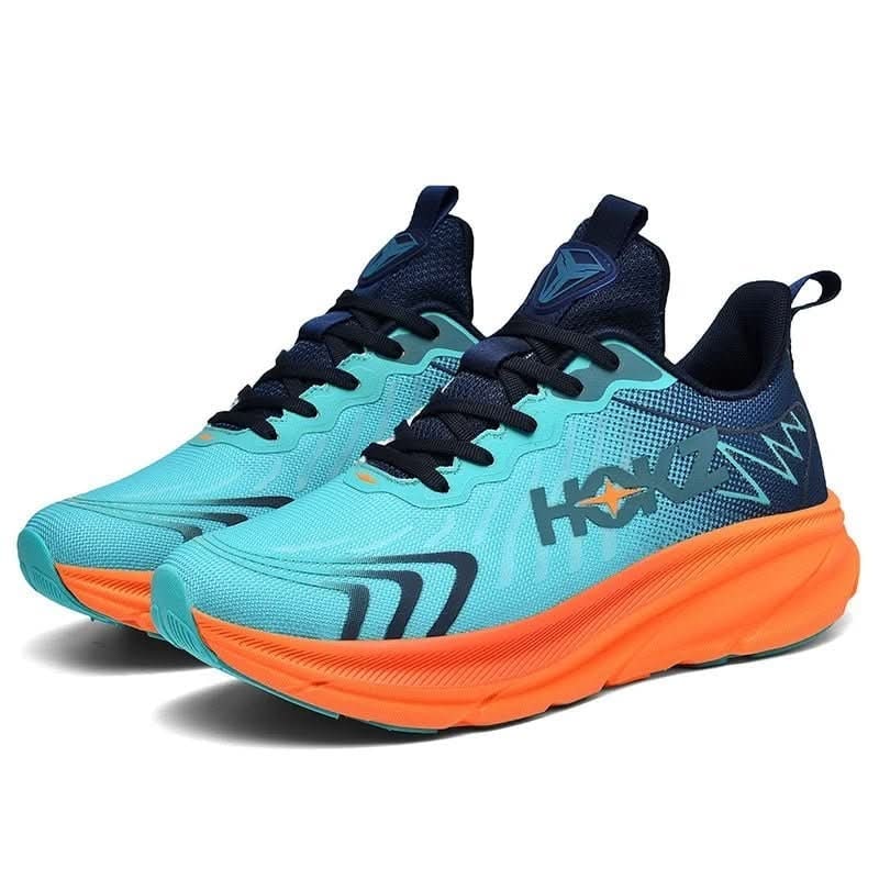 Lightweight Cushioned Running Shoes with Breathable Mesh and Textured Rubber Outsole - Image 15