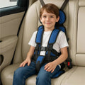 Lightweight Travel Car Seat with Foldable Design Five-Point Harness and Padded Cushion - Image 1