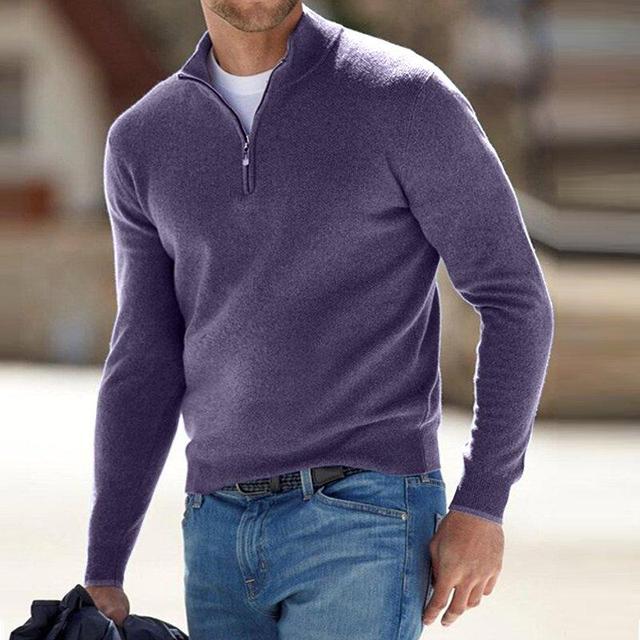 Torino | Men's Merino Wool V-Neck Sweater