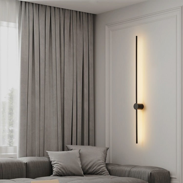 Linear Wall Sconce with Backlit LED Indirect Illumination and Contemporary Design - Image 3
