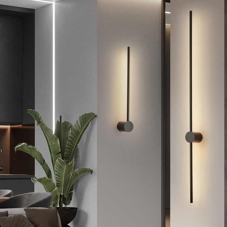 Linear Wall Sconce with Backlit LED Indirect Illumination and Contemporary Design - Image 4