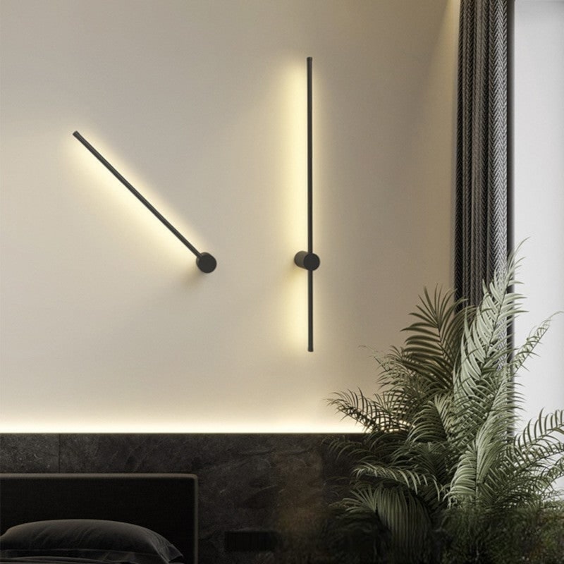 Linear Wall Sconce with Backlit LED Indirect Illumination and Contemporary Design - Image 5