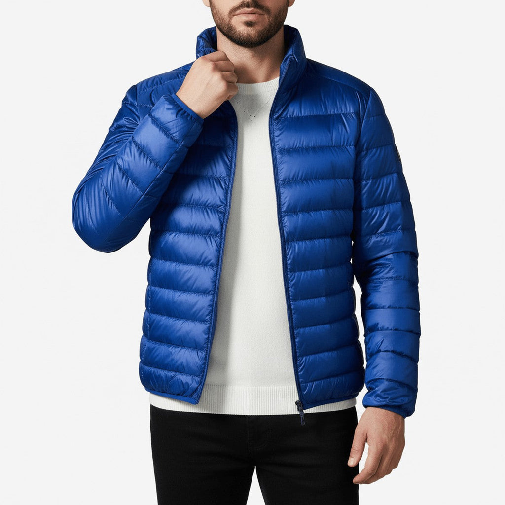 Chaqueta acolchada ligera de plumón para hombre