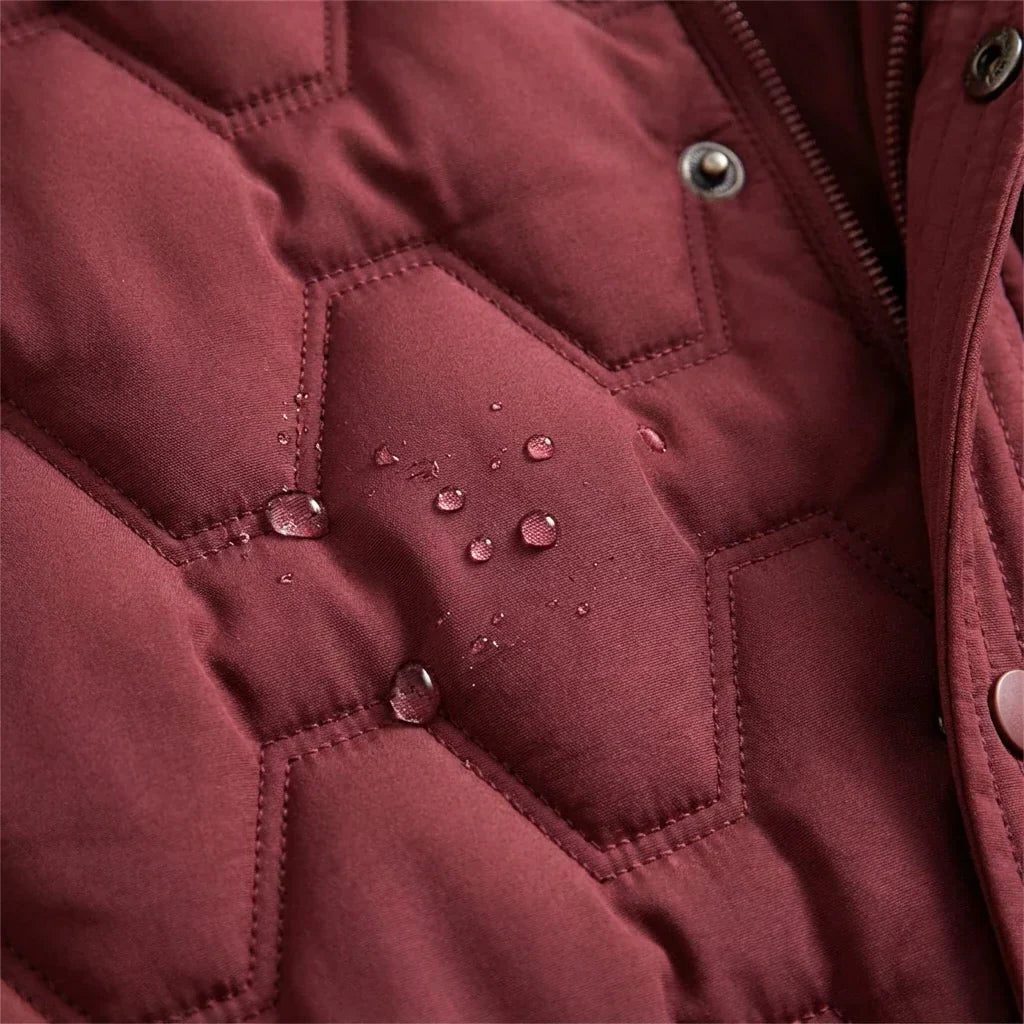 Women's Longline Hooded Puffer Coat