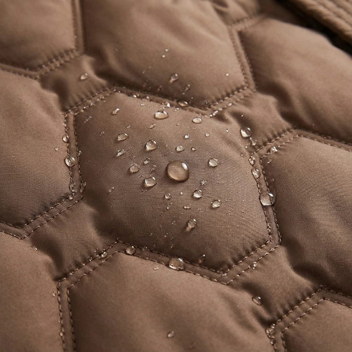 Women's Longline Hooded Puffer Coat
