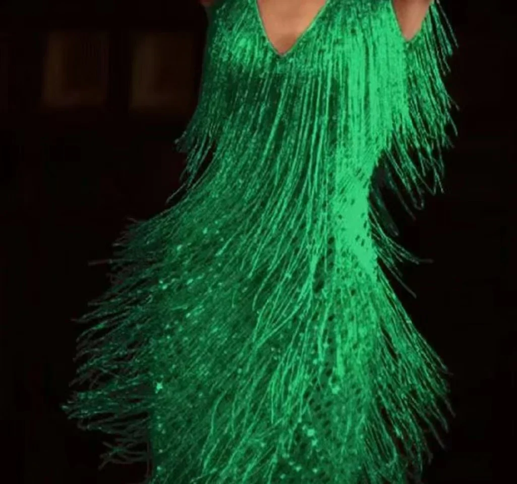 Sandra | Fitted Fringe Mini Dress