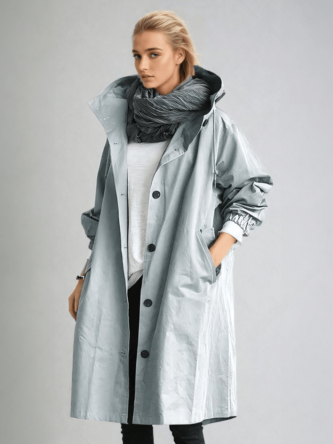 Women's Relaxed Fit Trench Coat