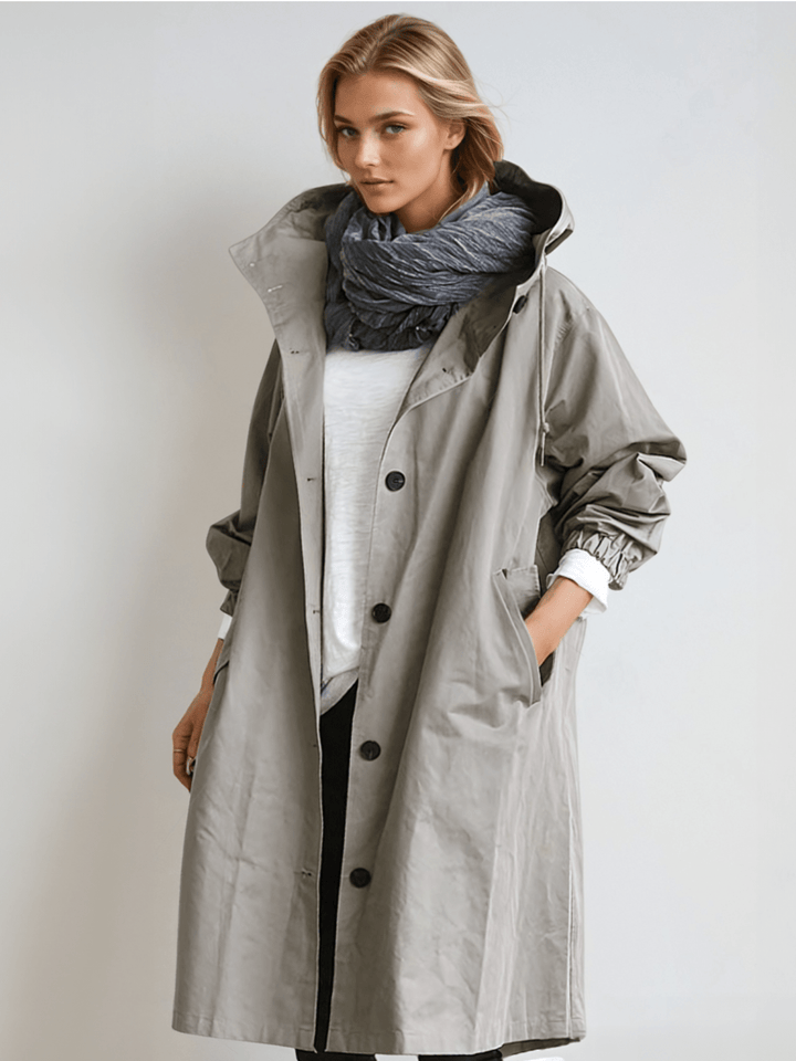 Women's Relaxed Fit Trench Coat