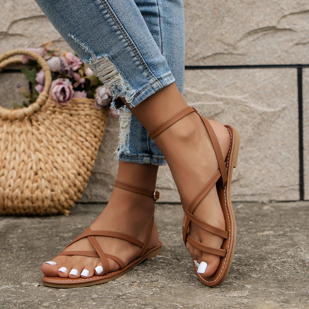 Women's Flat Strappy Sandals